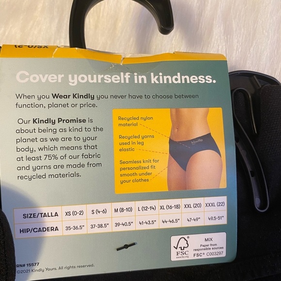 Kindly Yours Panties Womens Size XS Green Black Seamless Hipster Panty Bundle - Picture 8 of 8